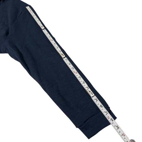 Marine Layer afternoon Zip-Up Hoodie With Drawstrings size XXL Navy Blue Mens - Picture 10 of 12